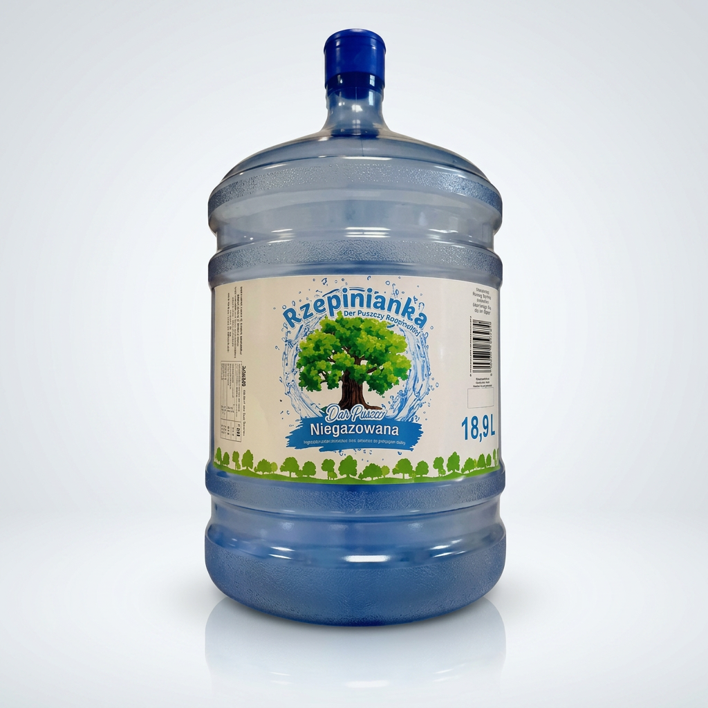 Woda niegazowana w butli galonowej 18,9 L Rzepinianka